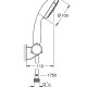 GROHE Tempesta 100 sistema di doccia Cromo 3