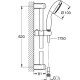 GROHE Tempesta 100 sistema di doccia Cromo 3