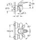 GROHE Eurostyle Cromo 3