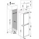 Indesit IBC18 5050 F2 frigorifero con congelatore Da incasso 230 L E Bianco 7