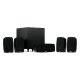 Klipsch REFERENCE set di altoparlanti Home theatre Nero, Oro 5.1 canali 2-vie 50 W 3