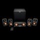 Klipsch REFERENCE set di altoparlanti Home theatre Nero, Oro 5.1 canali 2-vie 50 W 19