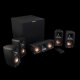 Klipsch REFERENCE set di altoparlanti Home theatre Nero, Oro 5.1 canali 2-vie 50 W 20