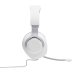 JBL Quantum 100 Cuffie Cablato A Padiglione Giocare Bianco 3