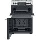 Hotpoint Ariston CD67G0CCX/UK Cucina Gas Argento A+ 3