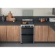 Hotpoint Ariston HDM67G0CCX/UK Cucina Gas Argento A 16