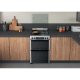 Hotpoint Ariston HDM67G0CCX/UK Cucina Gas Argento A 18