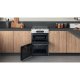 Hotpoint Ariston HDM67G9C2CW/UK Cucina Elettrico Gas Nero A 4