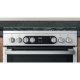 Hotpoint HDM67G9C2CX/U Cucina Elettrico Gas Argento A 12