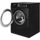 Hotpoint NM11 946 BC A UK N lavatrice Caricamento frontale 9 kg 1400 Giri/min Nero 4