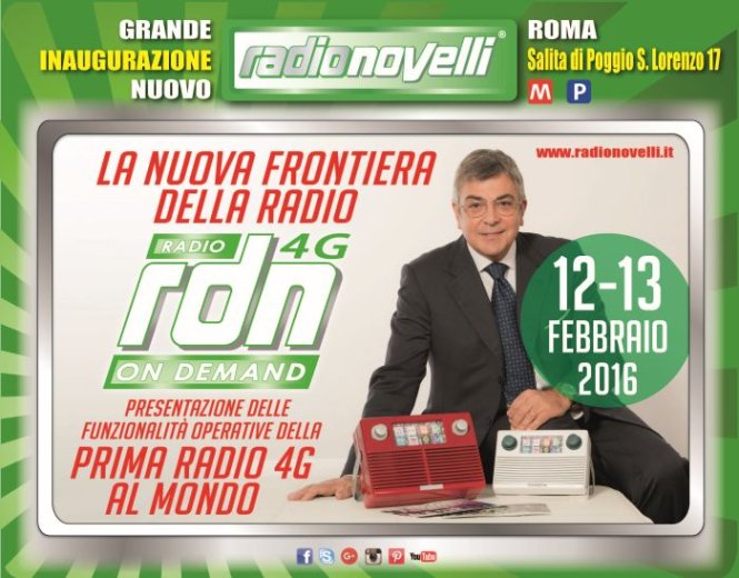 Evento di presentazioni della Radio4G del 12-13 Febbraio