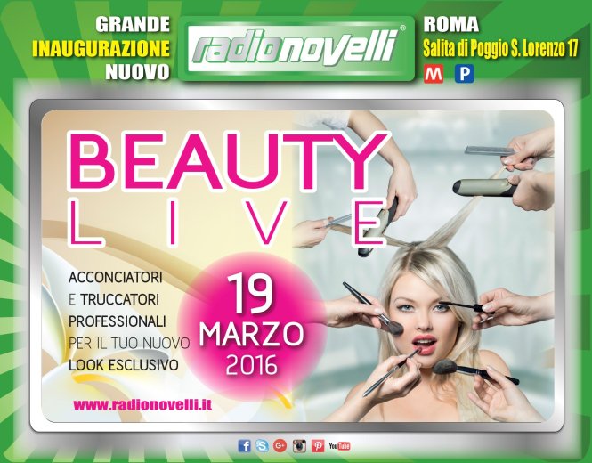 Evento inaugurazione Live Beauty del 19 Marzo
