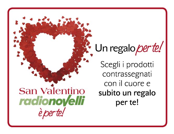 A San Valentino scegli un regalo con il cuore!