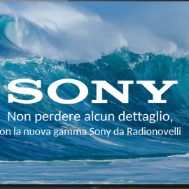 Nuova Linea Prodotti Sony!