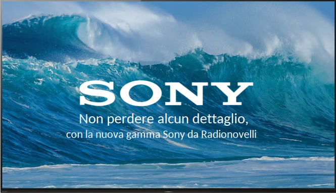 Nuova Linea Prodotti Sony!