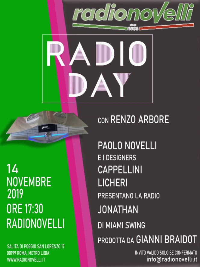 Da Radionovelli Radio Day con Renzo Arbore