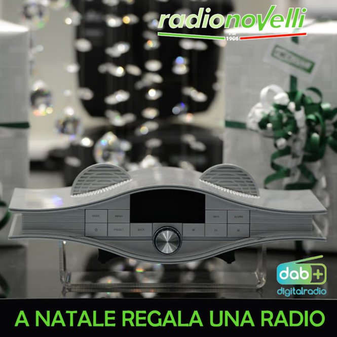 A Natale regala l'esperienza superiore della Radio Digitale!