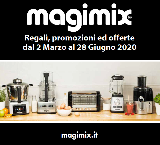 Incredibili regali ed offerte da Magimix!