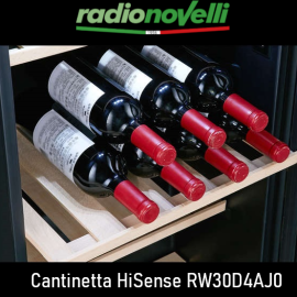 Cantinetta Vino HiSense  RW30D4AJ0: l'eleganza del vino