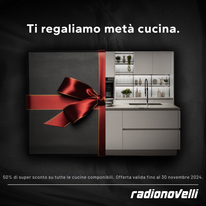 Ti regaliamo metà cucina